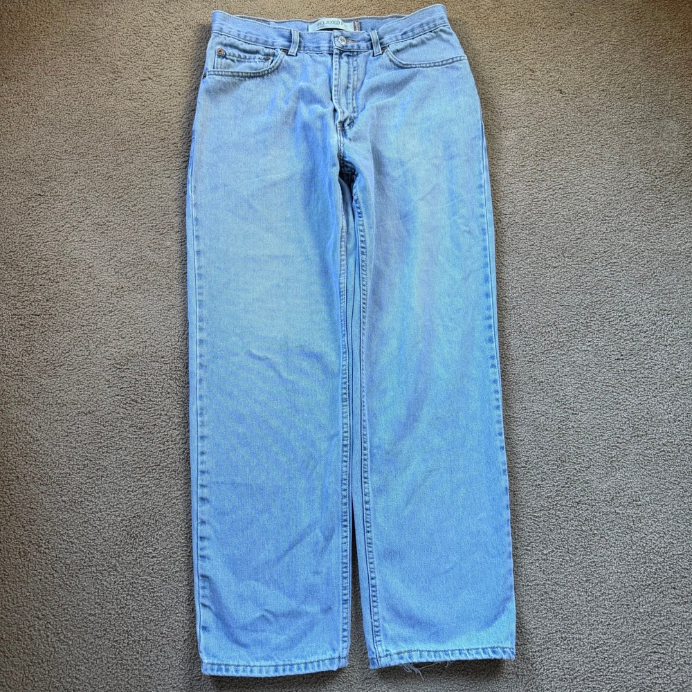 Vintage Y2K Levi's 550 Relaxed Fit Jeans Men's 33x32 Blue Loose Fit Skater